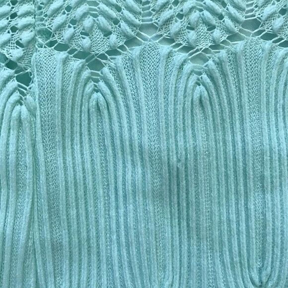 Guess spaghetti strap Vita Ruffled Romper in Fair Aqua - Picture 7 of 12